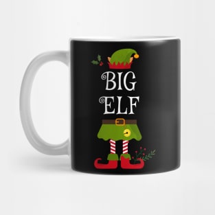 Big Elf Shirt , Family Matching Group Christmas Shirt, Matching T Shirt for Family, Family Reunion Shirts Mug